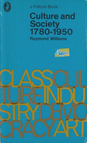 Culture and Society 1780-1950 cover image