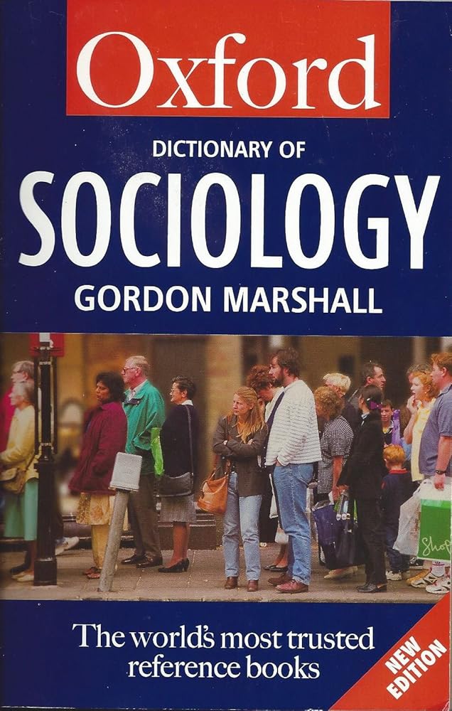 A Dictionary of Sociology (Oxford Quick Reference) cover image