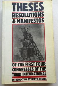 Theses, Resolutions & Manifestos cover image