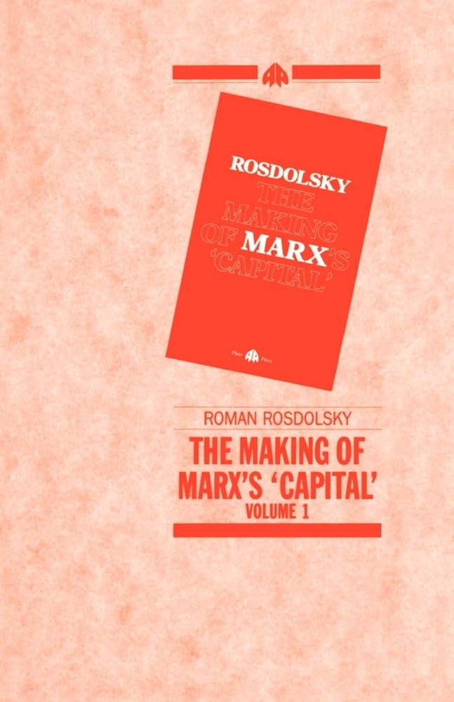 The Making of Marx's Capital-Volume 1 cover image