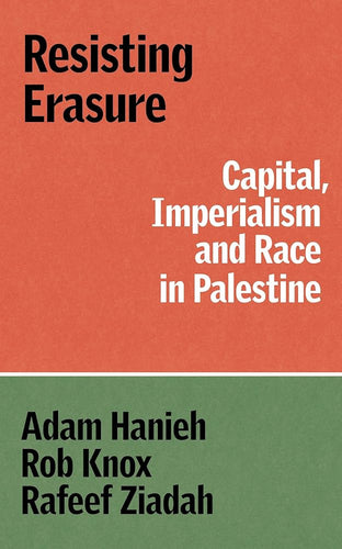Resisting Erasure: Capital, Imperialism and Race in Palestine cover image