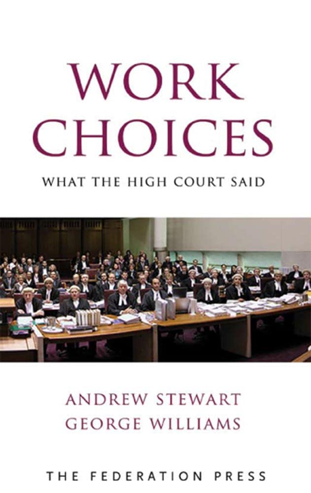 Work Choices: What the High Court Said cover image