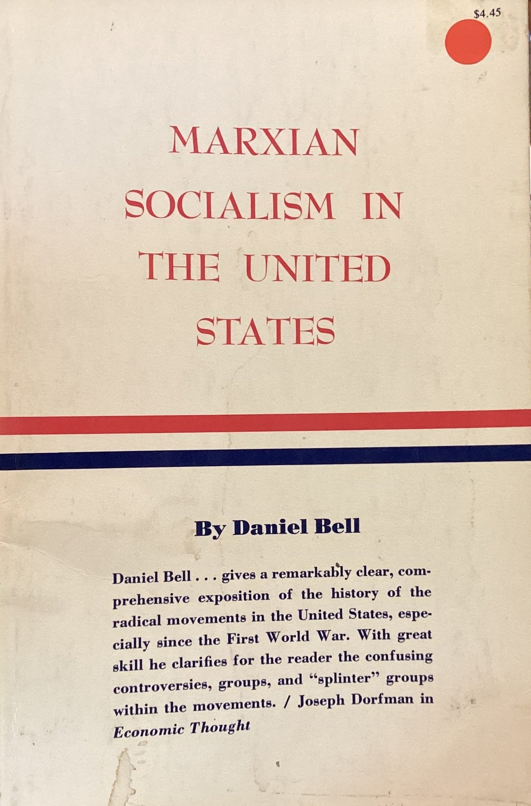 Marxian Socialism in the United States