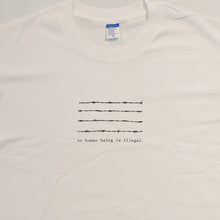Load image into Gallery viewer, No Human Being is Illegal T-shirt
