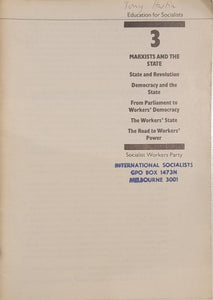 Marxists and the State