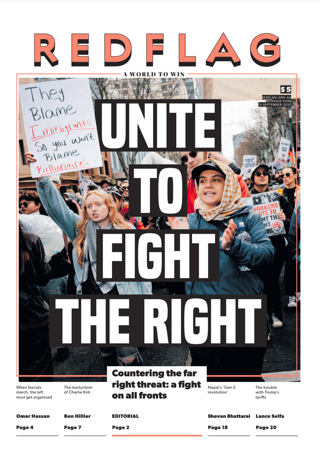 Red Flag Newspaper #286
