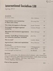 International Socialism #138