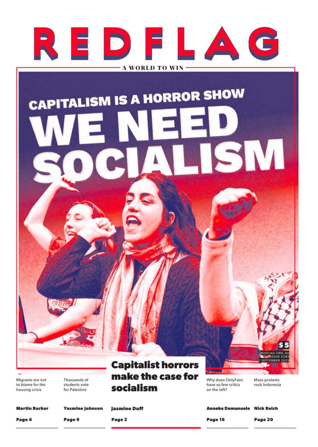 Red Flag Newspaper #285